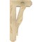 Ekena Millwork Funston Craftsman Rough Sawn Bracket, Douglas Fir, 4"W x 14"D x 26"H BKT04X14X26FST04RDF - alternate 3